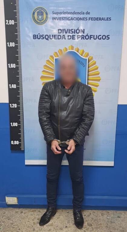 El sospechoso fue detenido por detectives de la Policía Federal