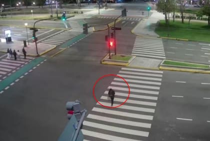 El sospechoso fue ubicado por filmaciones de cámaras de seguridad