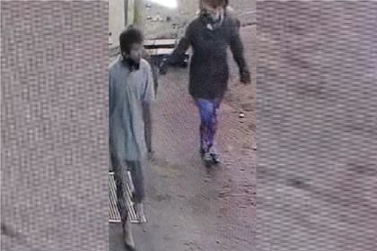 El sospechoso, junto con Gloria Cristina Domínguez Zimmerman, víctima de femicidio en Villa Luzuriaga