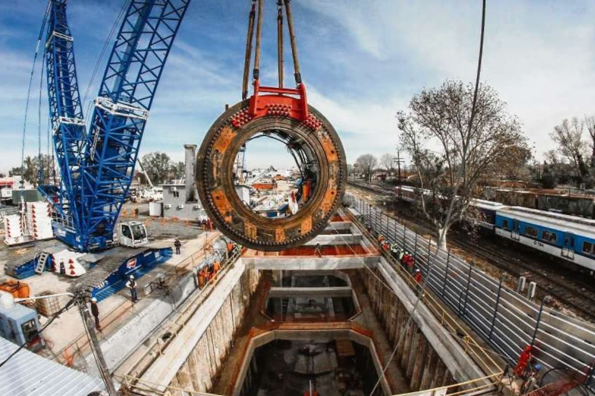 El soterramiento del Sarmiento, una de las obras públicas más importantes que está valuada en US$1500 millones