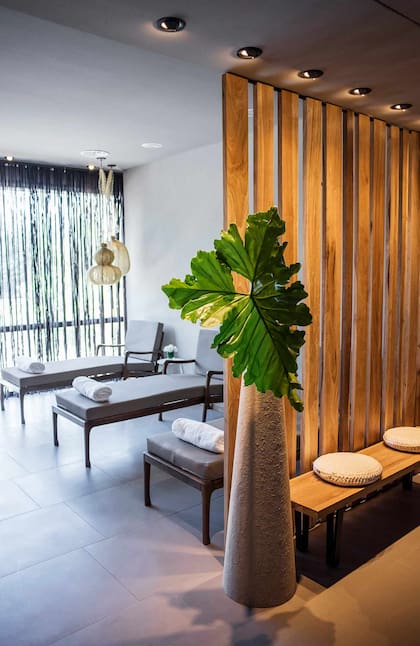 El spa de Casa Sur Pilar.