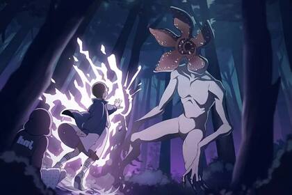 El spin-off de Stranger Things será en formato de animé (la imagen corresponde al video juego Stranger Things: Puzzle Tales)