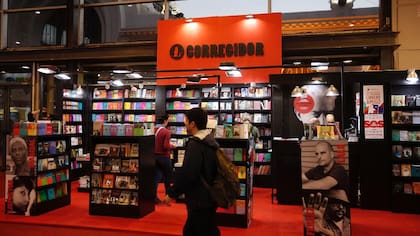 El stand de “el mejor editor de la Feria”