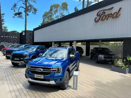 El stand de Ford en Cariló