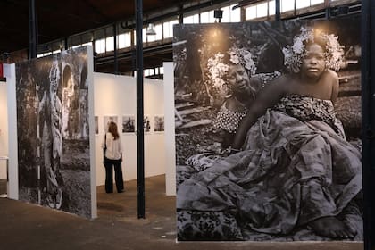 El stand dedicado a Sandra Eleta