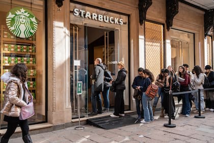 El Starbucks de Via D'Azeglio, en Bolonia, Italia