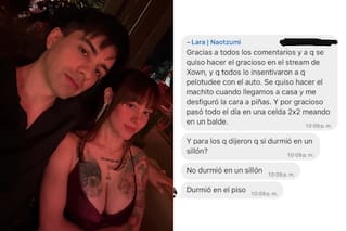 Detuvieron en Tigre a un streamer acusado de pegarle a su novia: la discusión se transmitió en vivo