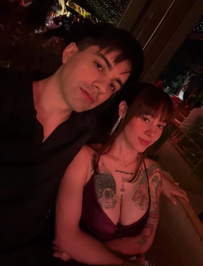 El streamer y su novia, conocida como Naotzumi