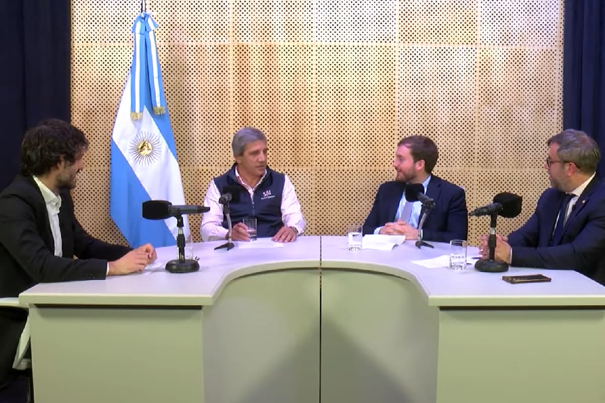 El streaming del Ministerio de Economía: allí los funcionarios habían anticipado que podría suceder lo que finalmente pasó en la licitación de la fecha
