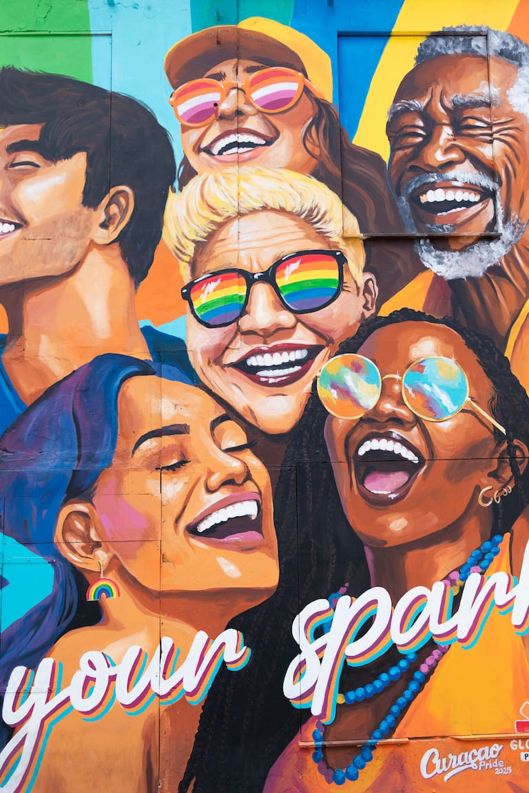 El street art esta muy prensente en la ciudad