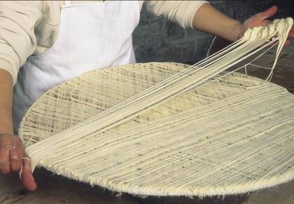 El Su Filindeu es una pasta particular de la isla italiana de Cerdeña