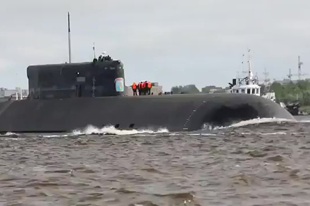 El submarino nuclear ruso Belgorod, capaz de arrasar con ciudades costeras en segundos