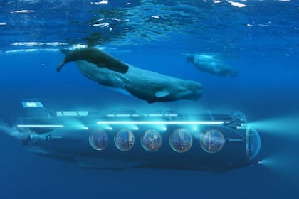 El submarino para fiestas viene a revolucionar la industria subacuática.