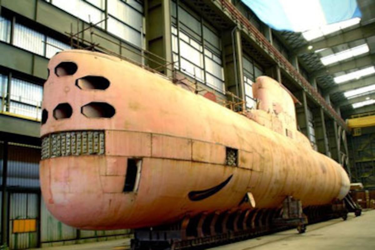 El submarino San Luis, años después de sus hazañas en la guerra de Malvinas