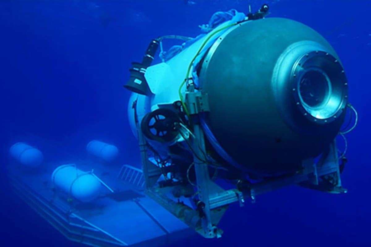 El submarino tipo Titan de OceanGate