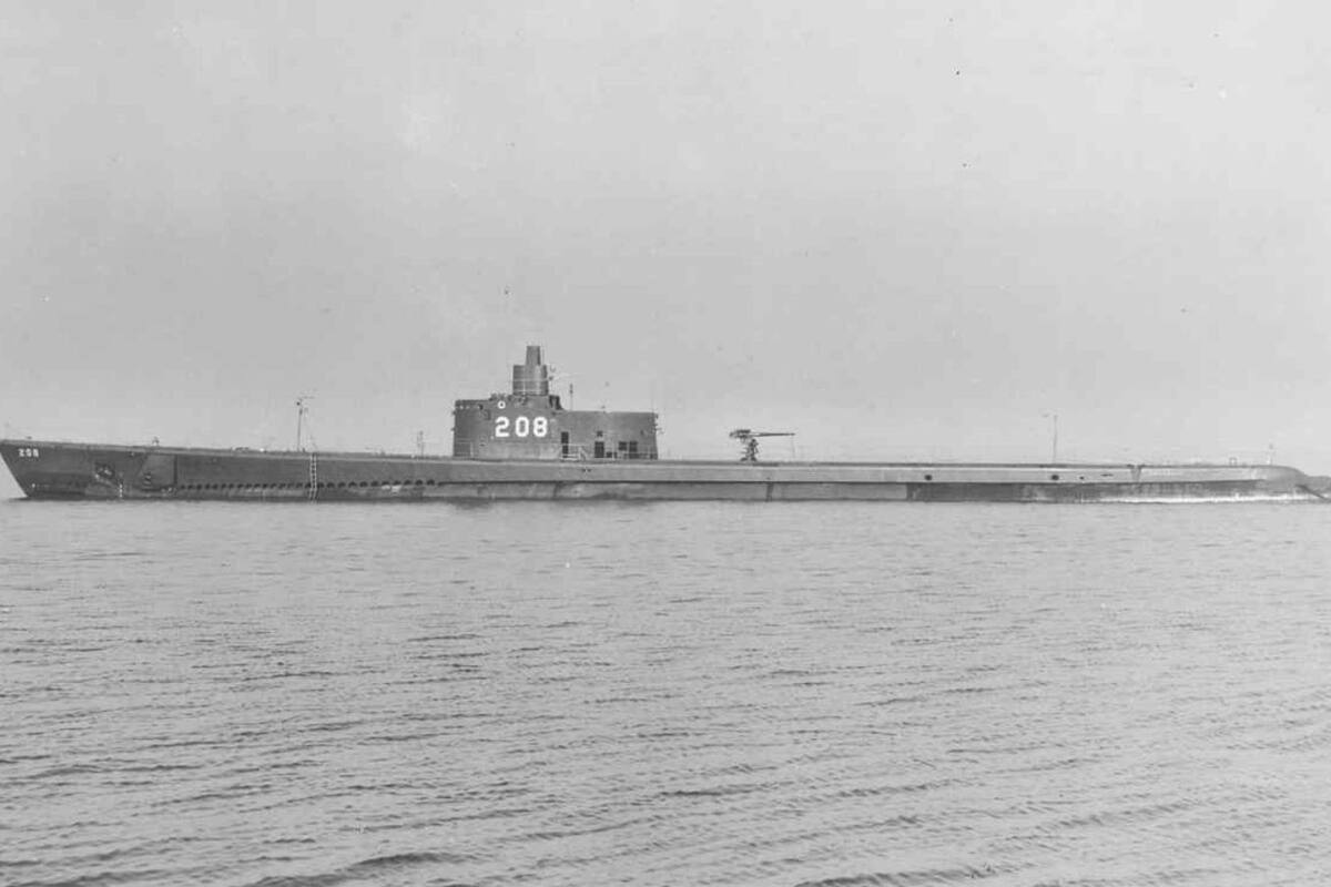 El submarino USS Grayback (imagen de 1941) fue hundido el 27 de febrero de 1944 cerca de la isla de Okinawa