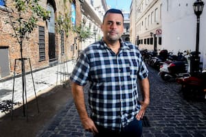 El subsecretario de Políticas de Integración y Formación del Ministerio de Desarrollo Social y coordinador nacional del Movimiento Somos Barrios de Pie, Daniel Menéndez