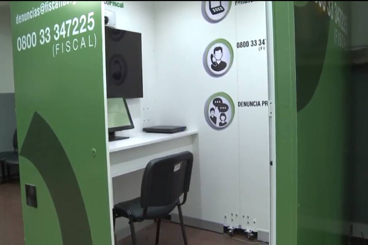 El SUD cuanta con 44 cabinas equipadas con "tecnología de punta" para asentar denuncias a través de un formulario virtual o en videoconferencia con un agente fiscal