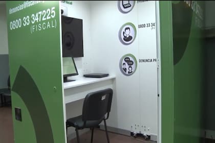 El SUD cuanta con 44 cabinas equipadas con "tecnología de punta" para asentar denuncias a través de un formulario virtual o en videoconferencia con un agente fiscal