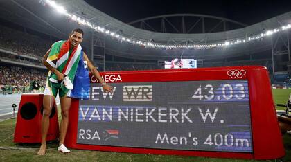 El sudafricano Wayde Van Niekerk
