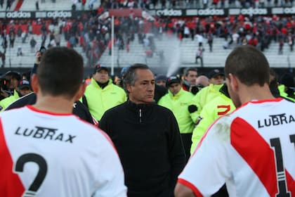 El sufrimiento de los jugadores de River, luego de perder la categoría