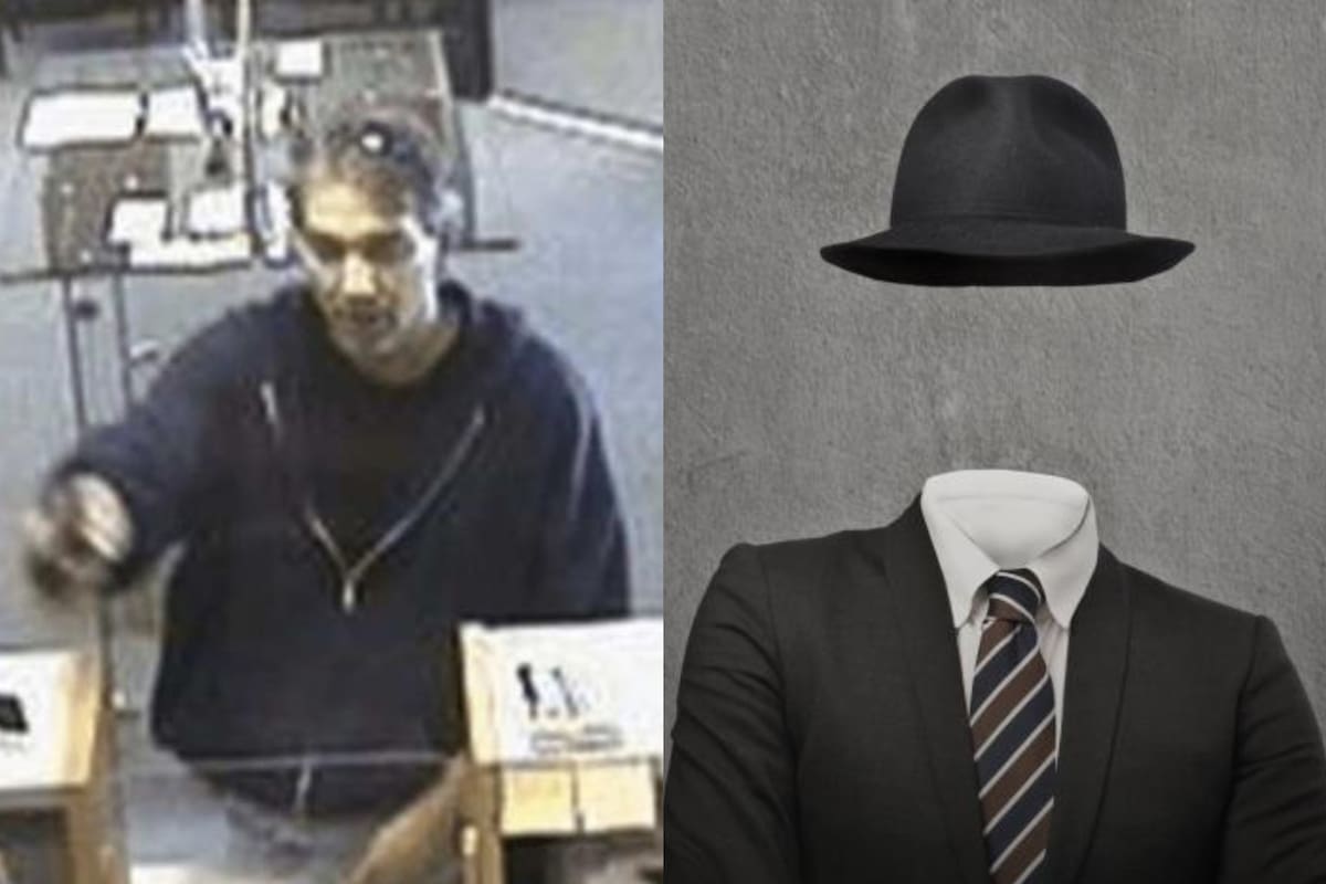 El sujeto fue capturado en medio de la sorpresa por la falla lógica de su "modus operandi"