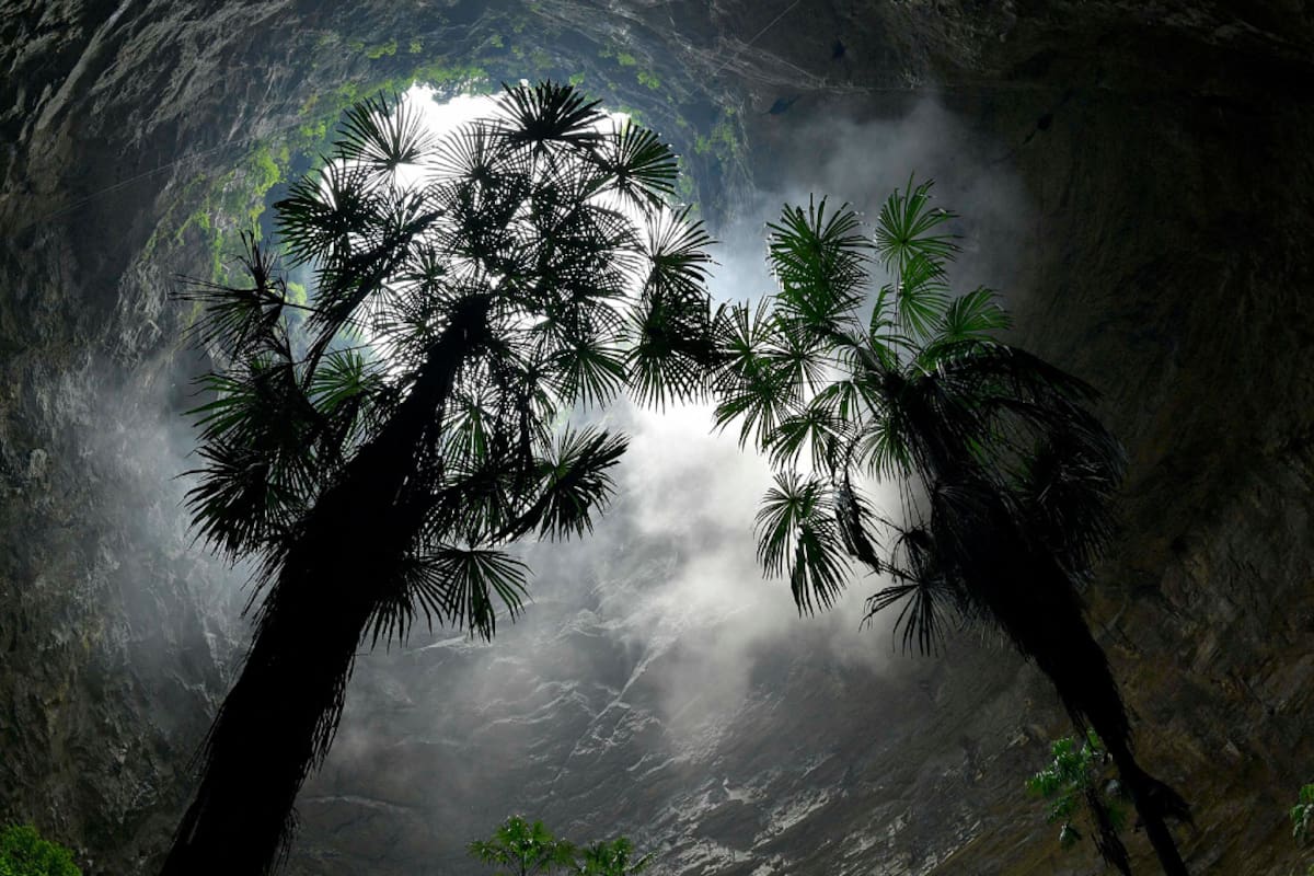 El sumidero se encuentra ubicado en la región autónoma de Guangxi en el sur del país asiático.