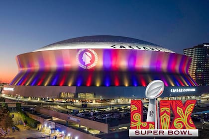 El Super Bowl de 2025 se jugará en el Caesars Superdome de Nueva Orleans y será la octava vez que el estadio reciba este evento
