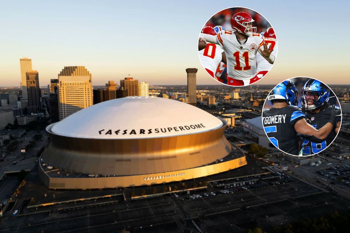 El Super Bowl LIX se jugará en el Caesars Superdome de Nueva Orleans el domingo 9 de febrero de 2025