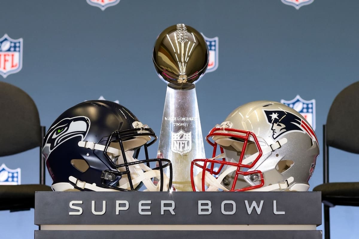 El Super Bowl se jugará entre los New England Patriots y los Seattle Seahawks este domingo 8 de febrero en Santa Clara, California