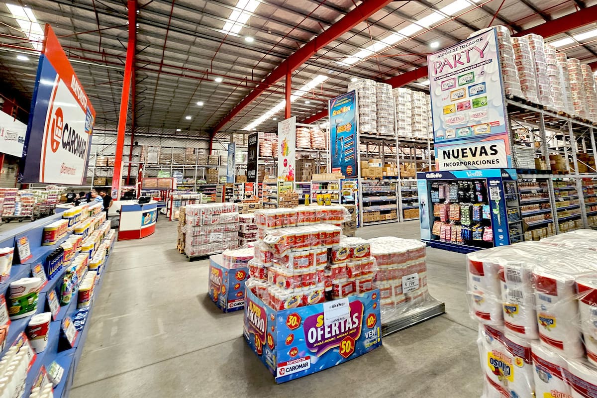 El supermercado mayorista Caromar entró en concurso preventivo
