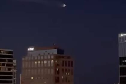 El supuesto meteorito que surcó los cielos de Miami el pasado domingo 30 de abril