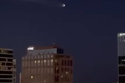 El supuesto meteorito que surcó los cielos de Miami el pasado domingo 30 de abril
