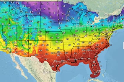 El sureste de Estados Unidos tendrá temperaturas particularmente altas en los próximos días