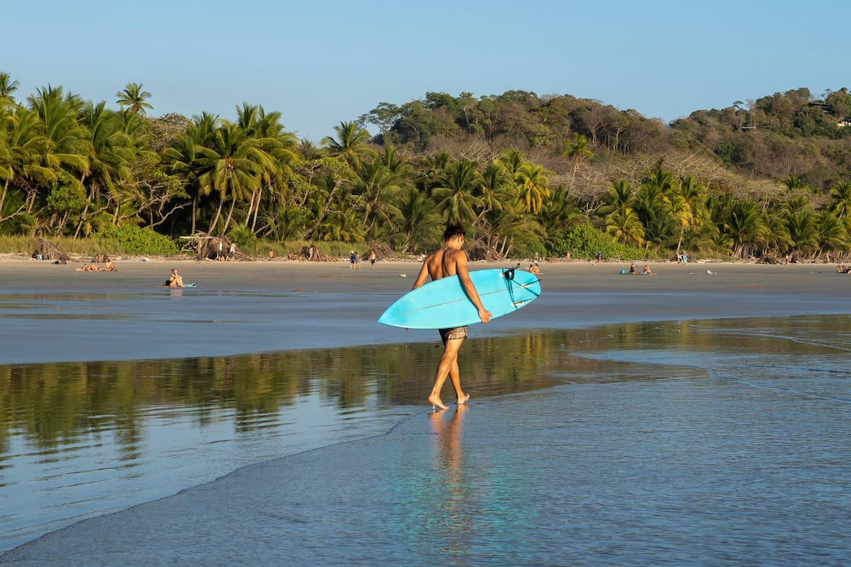 El surf, una de las actividades preferidas