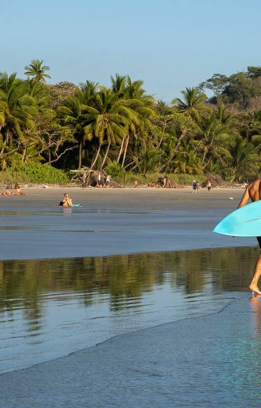 El surf, una de las actividades preferidas