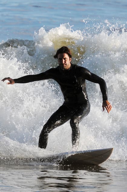 El surf y el esquí son dos de los deportes preferidos de Juan Manuel López.