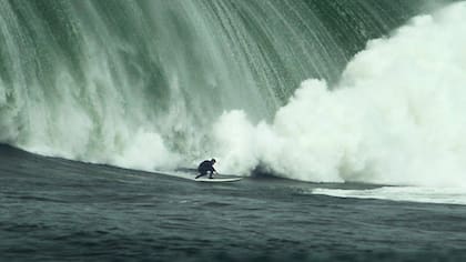 El surfista argentino, metido en el circuito mundial