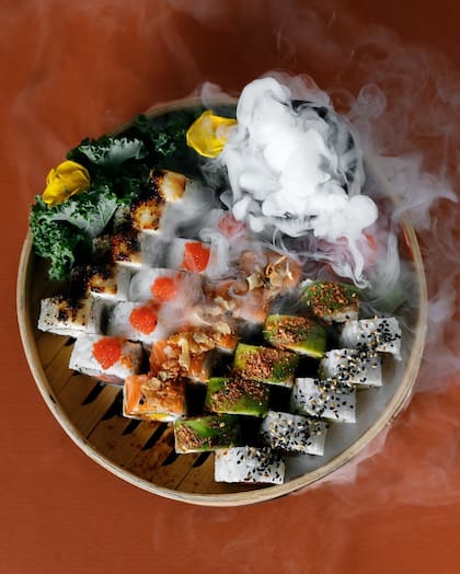 El sushi de Anasagasti es de alto vuelo.