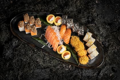 El sushi también puede disfrutarse en invierno, especialmente si se cuenta con la calefacción exterior de SushiClub.