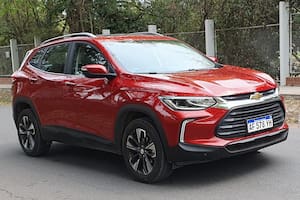 El SUV Chevrolet Tracker dio el salto en patentamientos en comparación con 2022