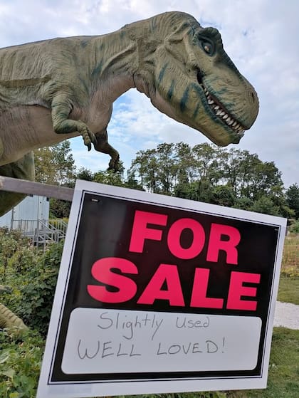 El T. Rex es una de las figuras más consultadas por su llamativo porte (Facebook/Madrid Rex)
