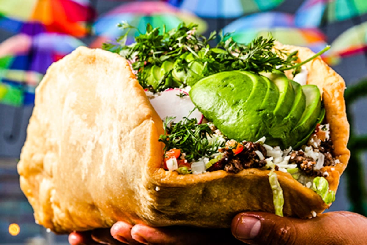 El taco más grande de Nueva York mide 40 centímetros y es obra de un inmigrante mexicano