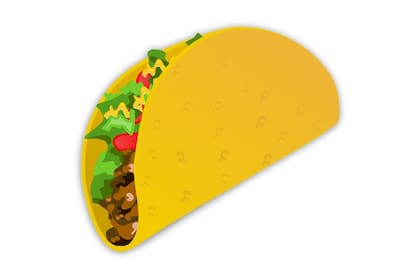 El taco mexicano, uno de los candidatos al emoji