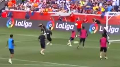 El talento de Messi ante Mascherano