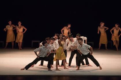 El Taller de Danza Contemporánea del Teatro San Martín participó de la gala con un fragmento de "Revelations", de Alvin Ailey