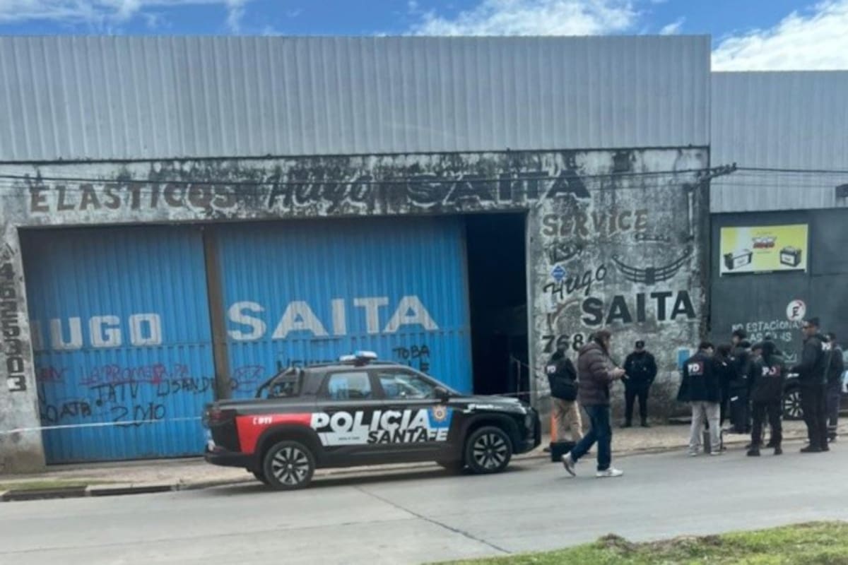 El taller donde trabajaba el hombre que falleció