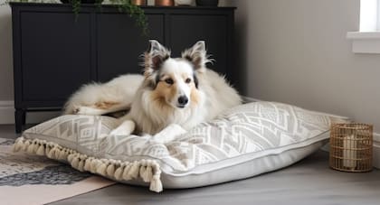 El tamaño y la raza del perro son variables para tener en cuenta cuando se elige una cama