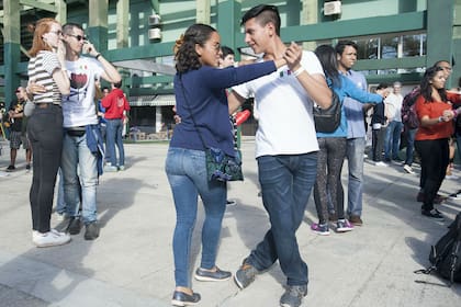 El tango unió a muchas parejas