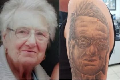 El tatuaje de la discordia: la comparación de la figura de su abuela con el artista británico